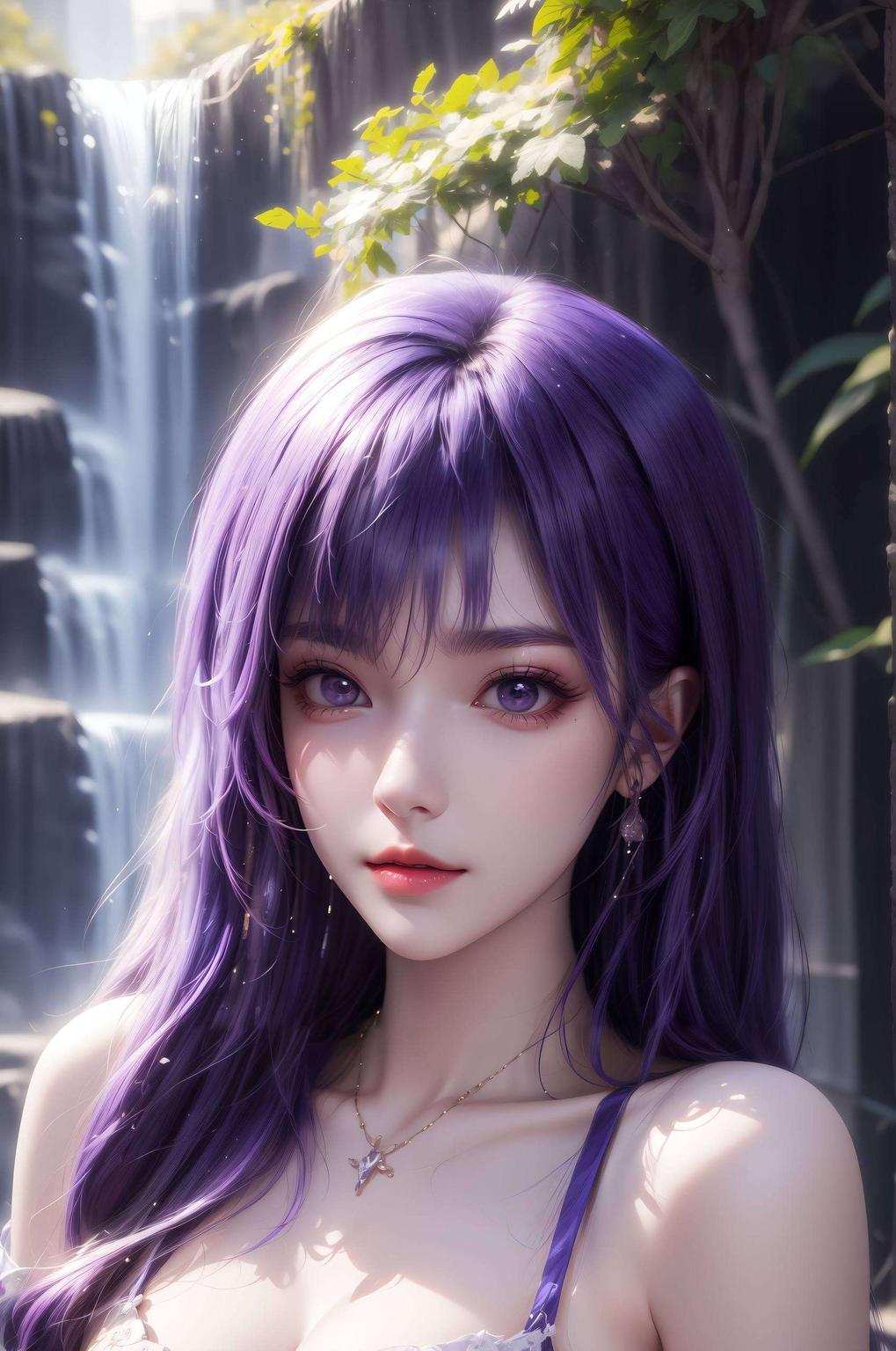 圣采儿风采尽显！这幅横屏壁纸以细腻笔触勾勒出她的绝美容颜每一细节都精致得令人惊叹