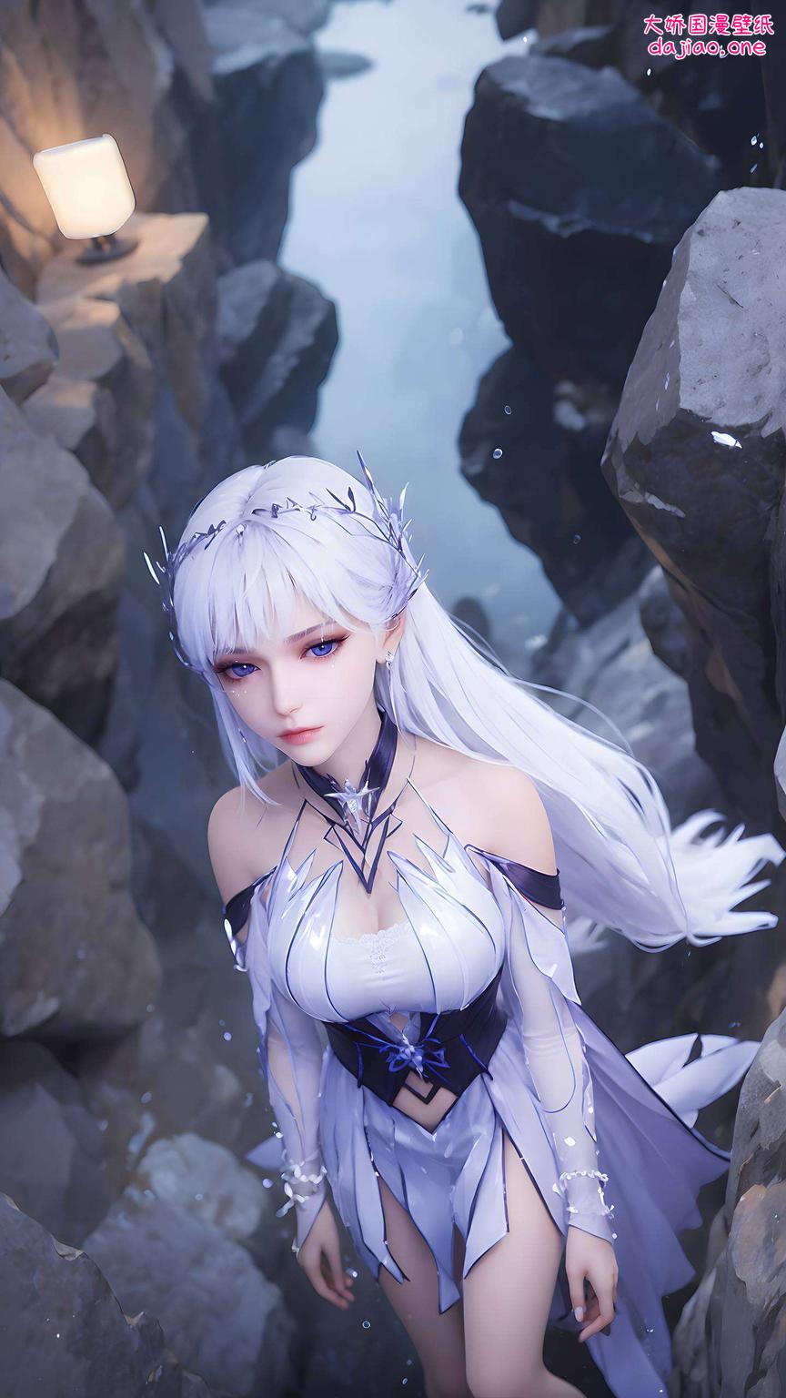 融入国漫美女古风元素圣采儿手表壁纸高清呈现