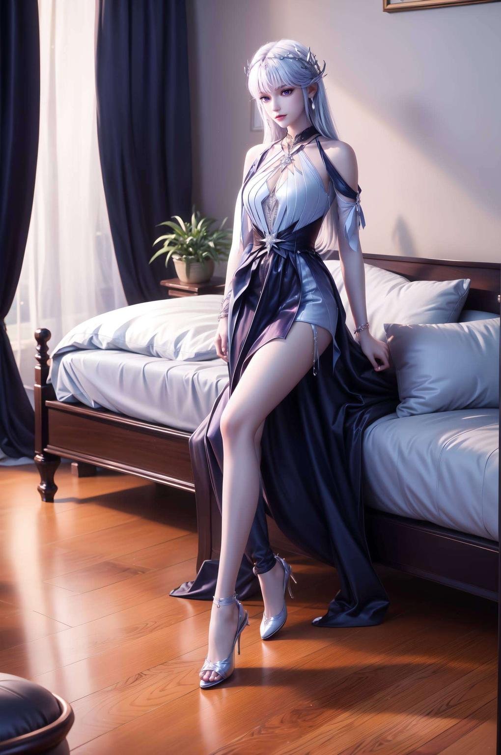 让人忍不住多看一眼沉浸在圣采儿的世界里