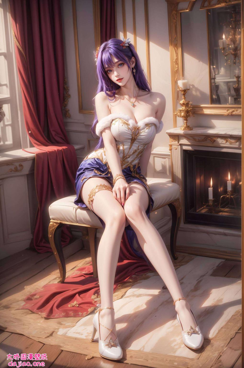 融合了粉色的浪漫元素细节精致