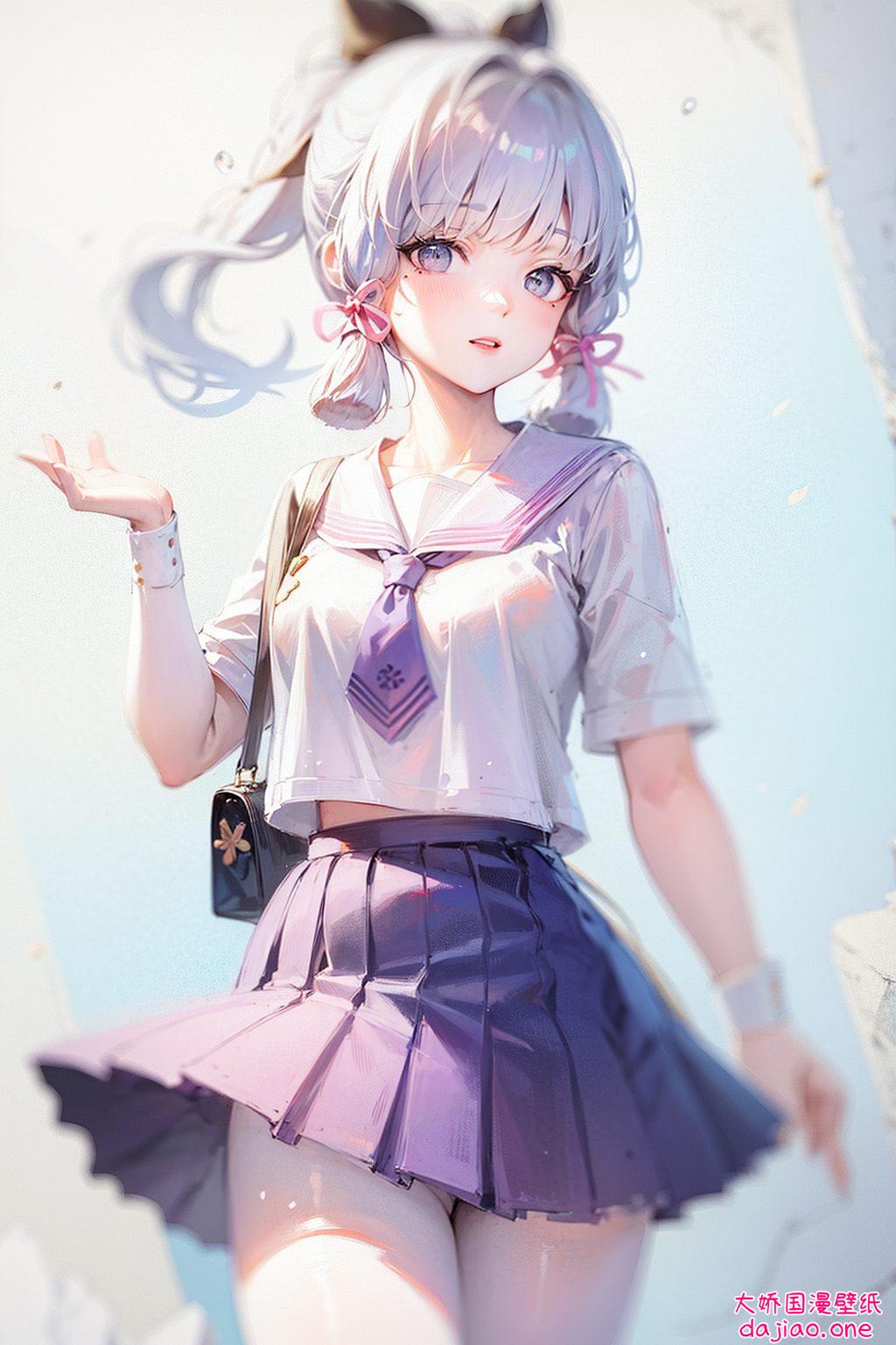 让国漫女神的优雅与力量时刻陪伴在你的桌面