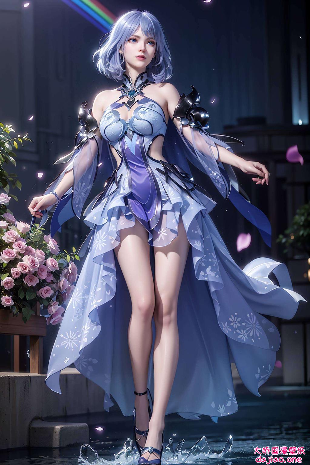 感受动漫的魔力！这款超清图片探索水冰儿的微笑