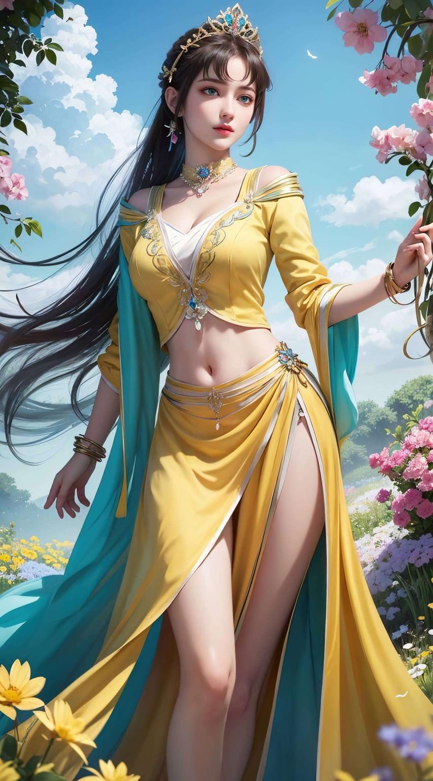 让这位国漫女神陪伴你的每一个瞬间国漫图片带来绝美壁纸盛宴！2560p超清画质