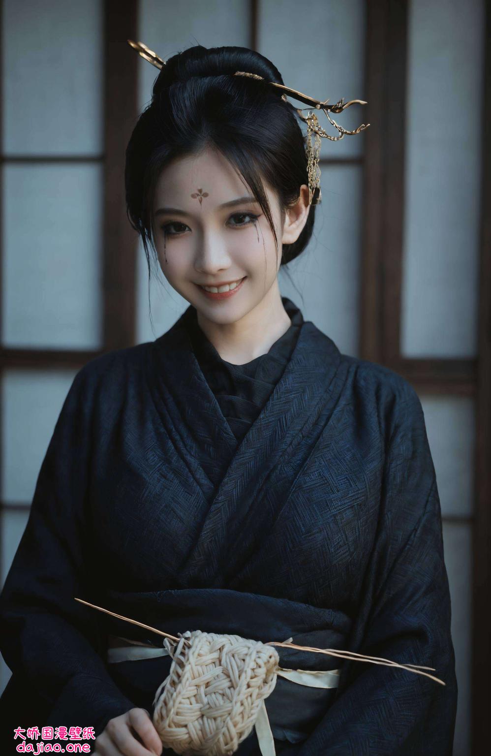 点缀你的电脑桌面以国漫女神微笑素材为核心