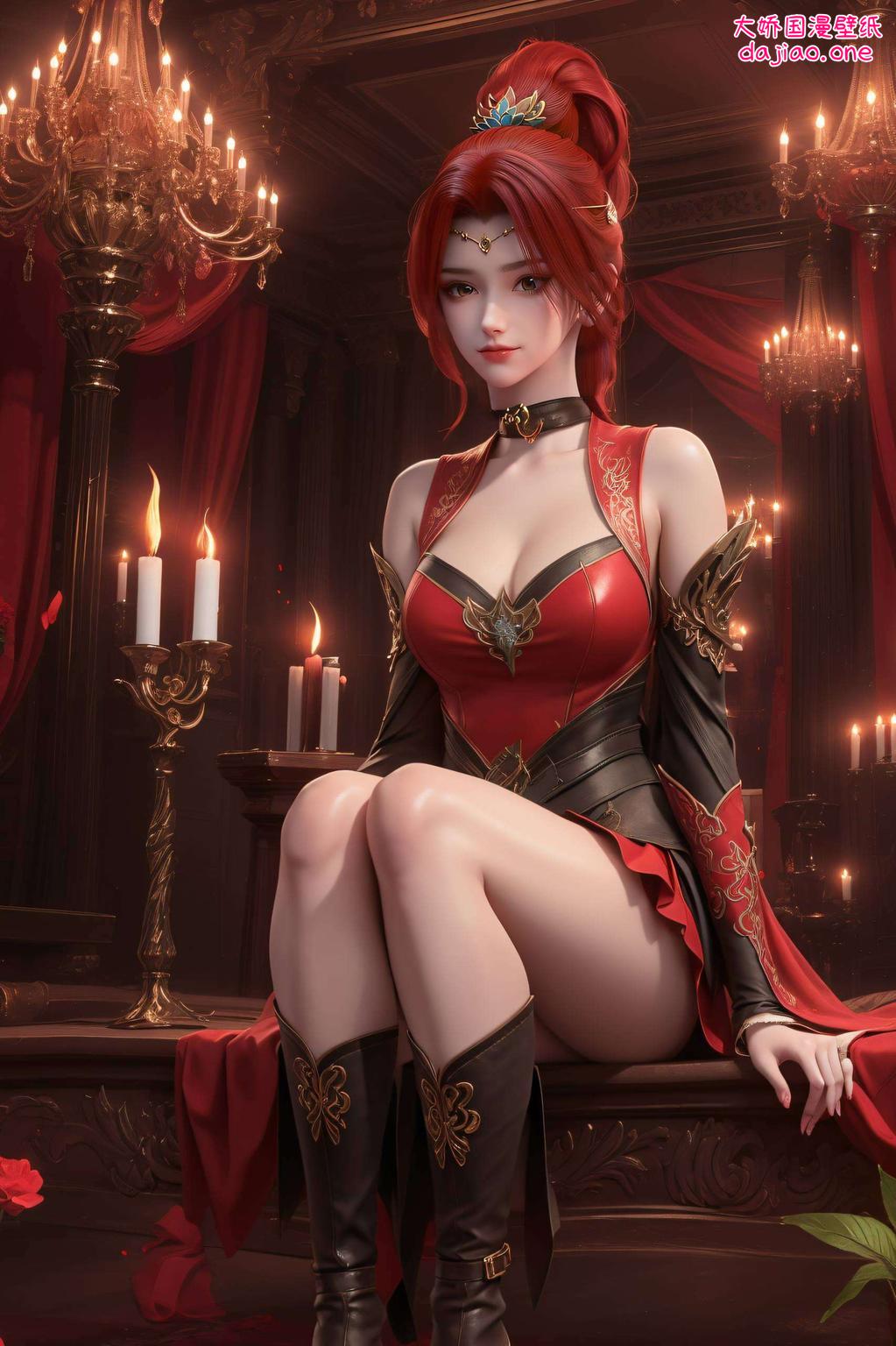 以国漫女神唐火儿为主题高清画质让每一细节都栩栩如生