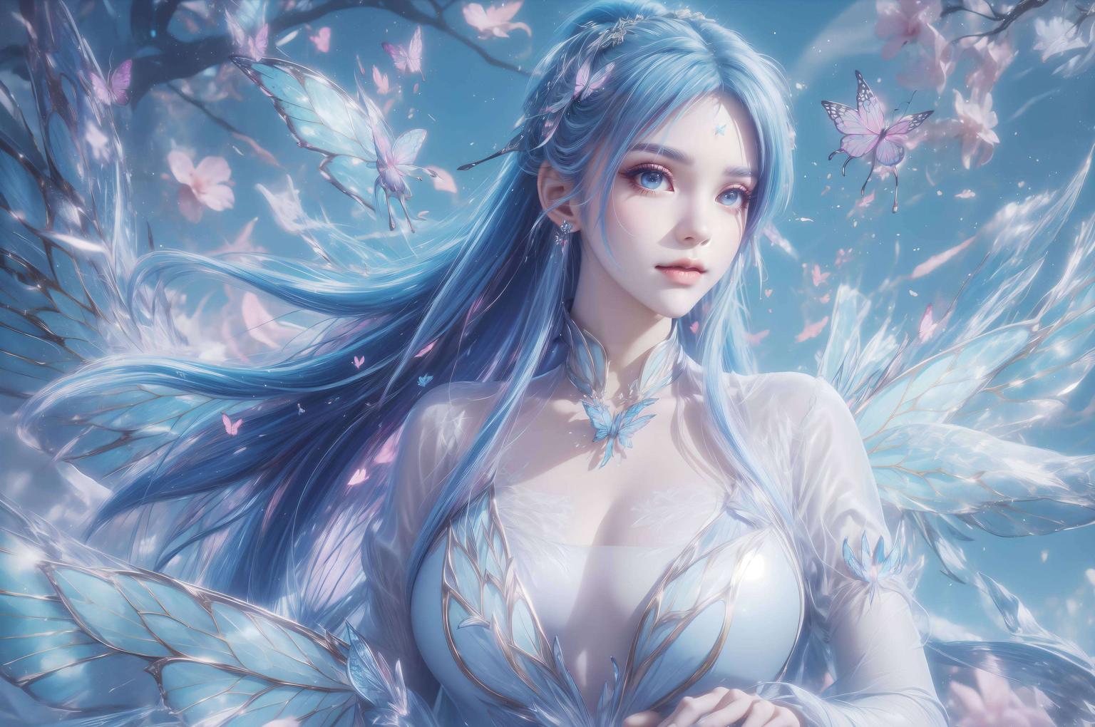 不仅在于她的灵动眼神这款2K高清漫画壁纸