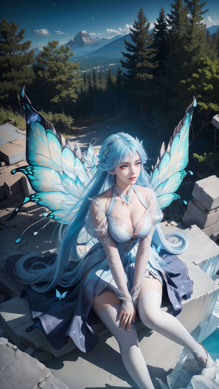 绚烂光影映衬出她的灵动身姿让你的桌面瞬间焕发梦幻光彩