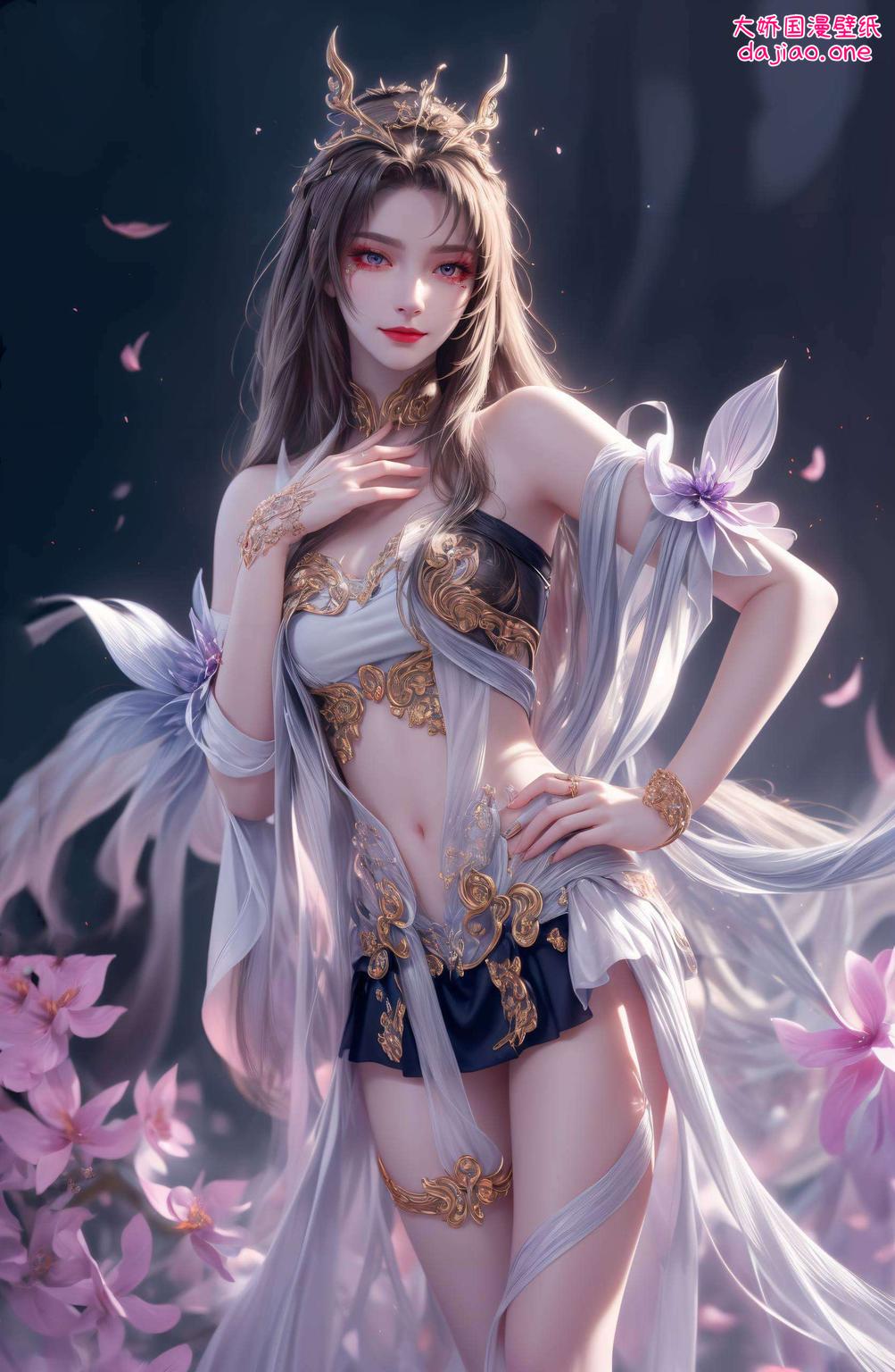 都是天狐仙子高清壁纸的唯美演绎让每一次解锁