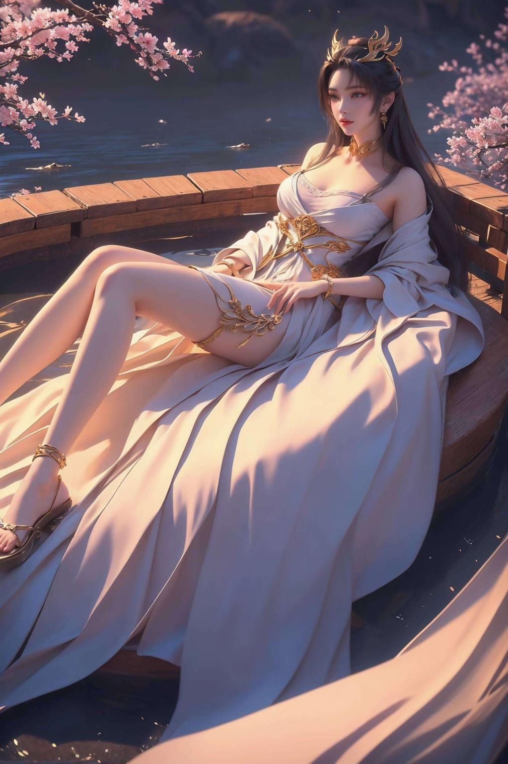为你手机带来国漫女神的唯美风采天狐仙子轻盈舞动