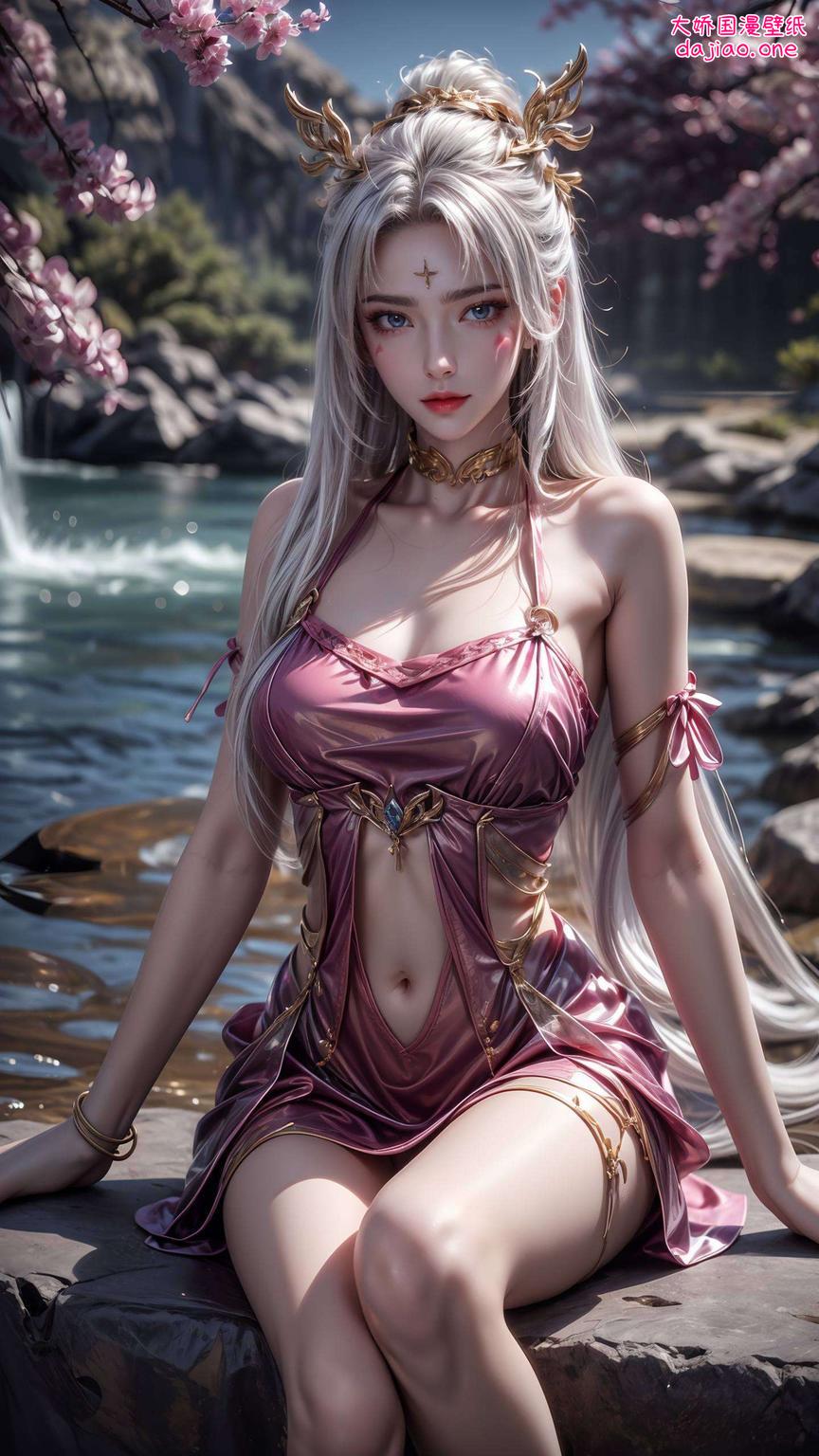 天狐仙子以其独特的魅力成为了壁纸界的女神AI绘画巧妙捕捉了她的每一个细节