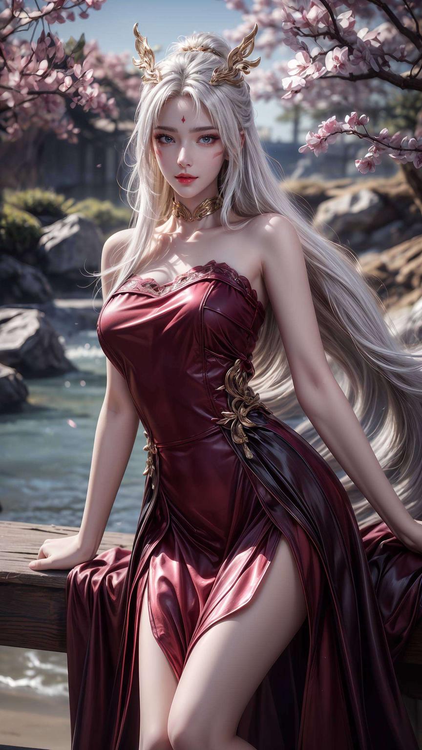 以天狐仙子为主题的超清4K壁纸国漫之美跃然屏上