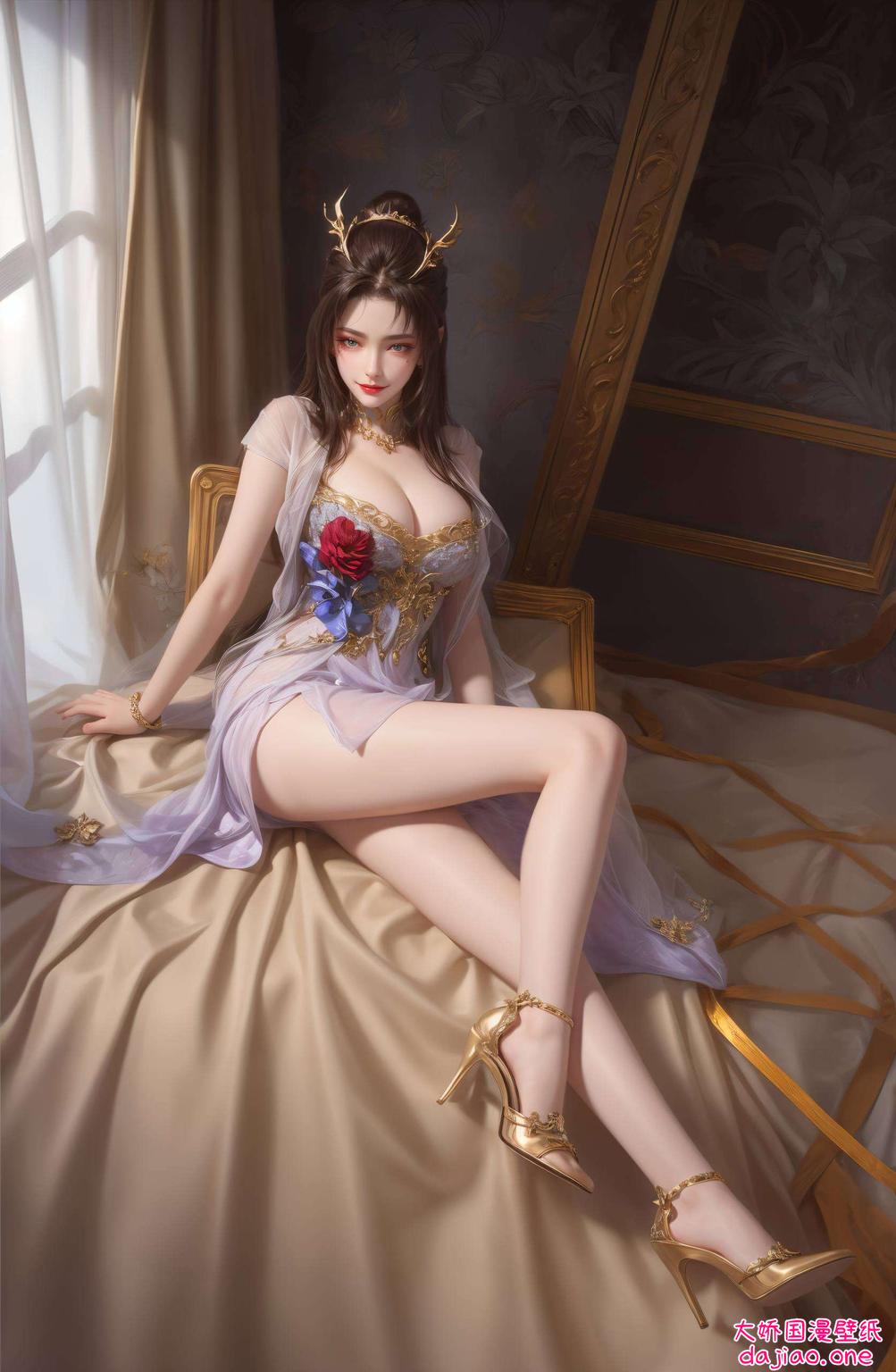 绘制梦境AI女神般的细腻笔触