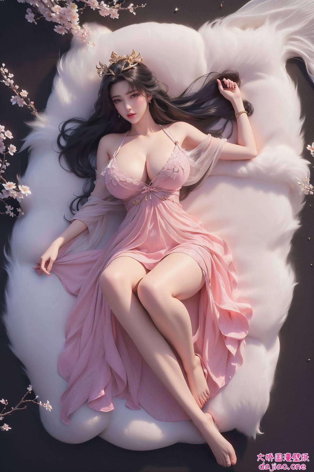 这款超清壁纸4K全屏天狐仙子细节之处彰显匠心