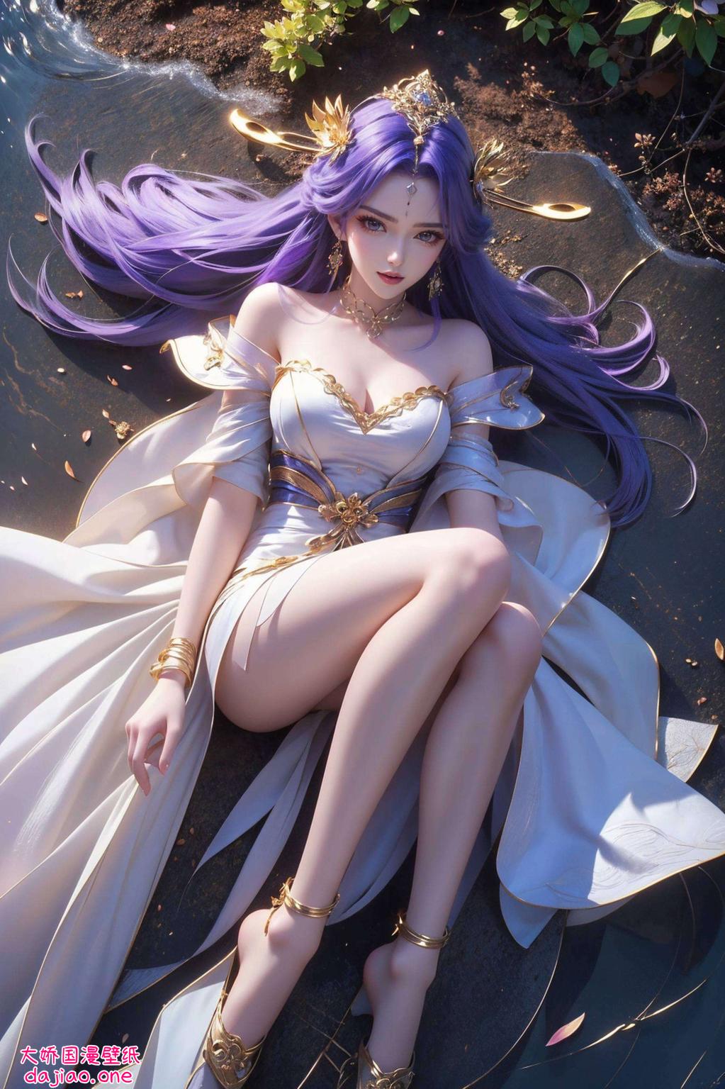 将AI国漫女神天穹的美丽照片完美呈现高清画质