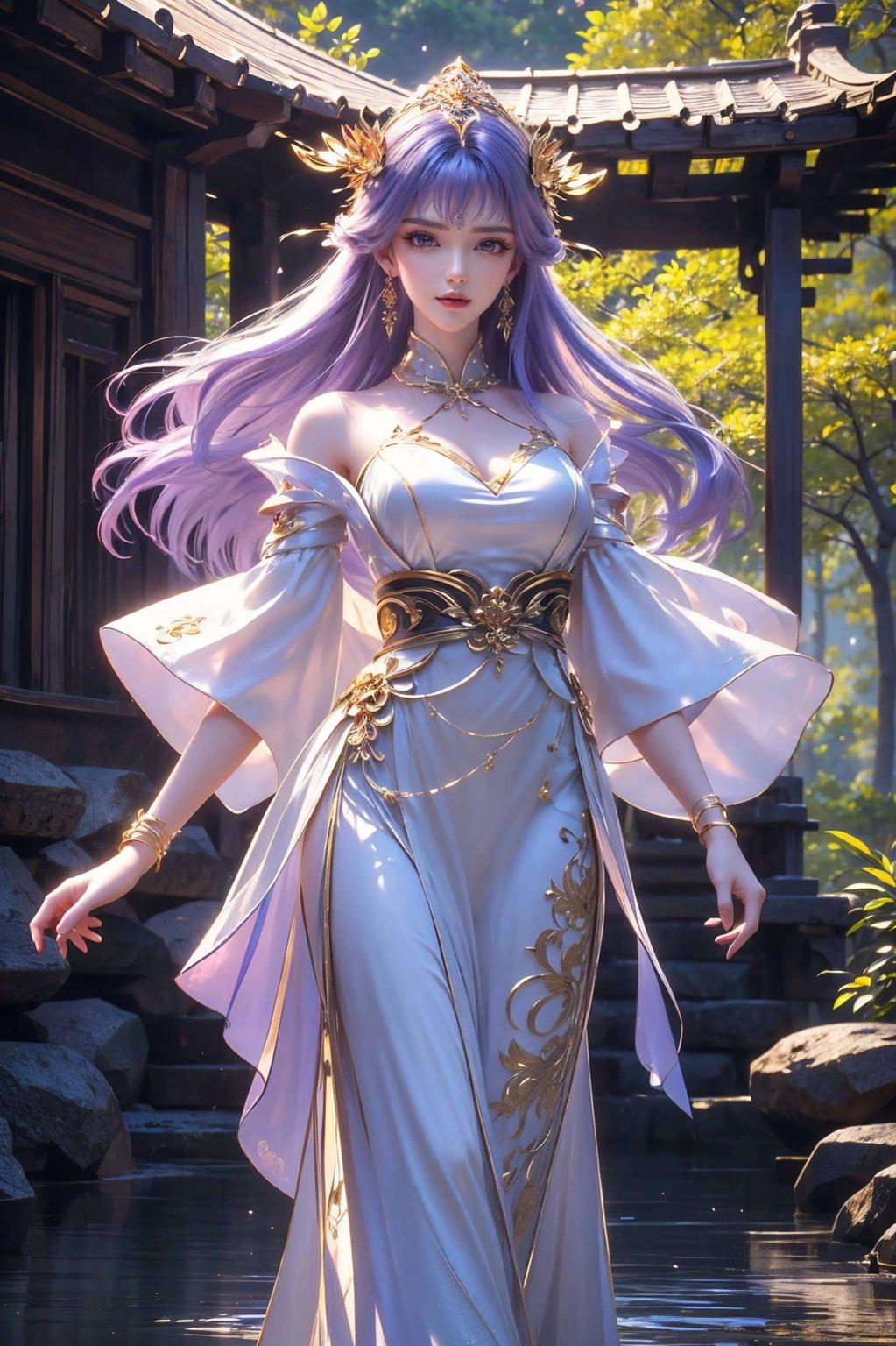 每一帧都是精心绘制的艺术作品带你领略丝绒般的超高清4K国漫女神魅力