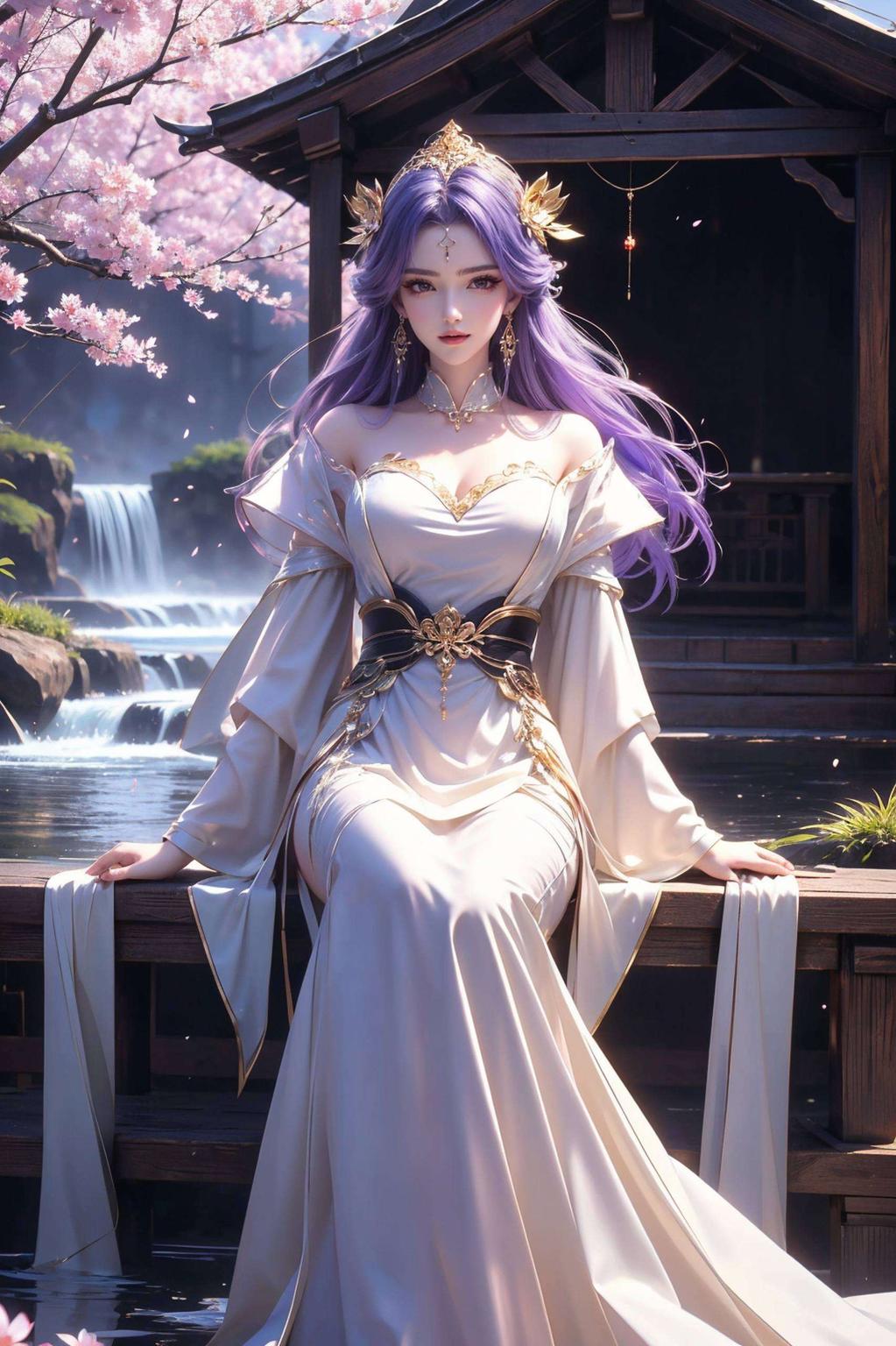 她身着未来科技装备为你呈现了一位国漫美女——天穹护士的酷炫形象