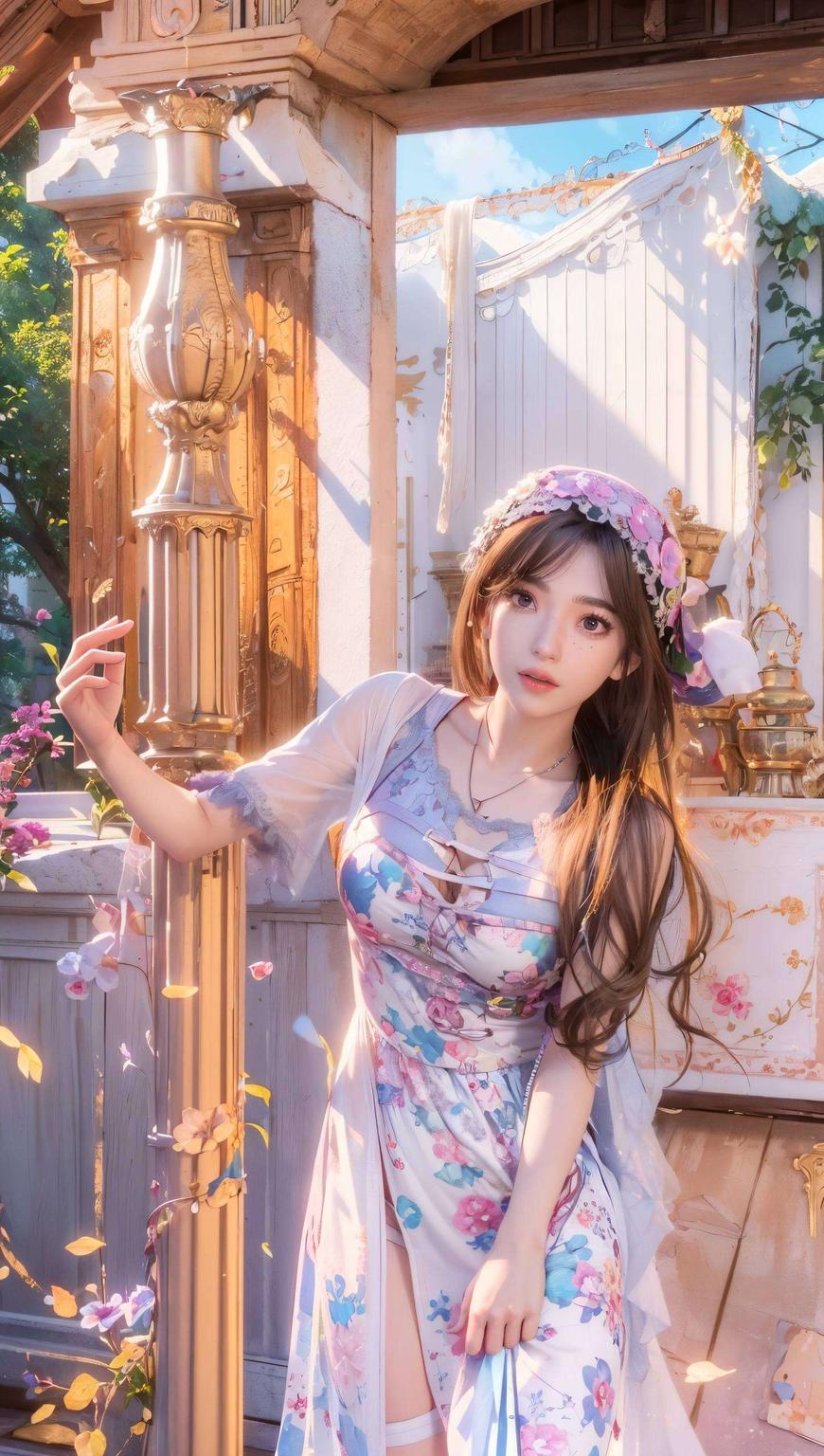 线条流畅宛如古风画卷里的精致笔触