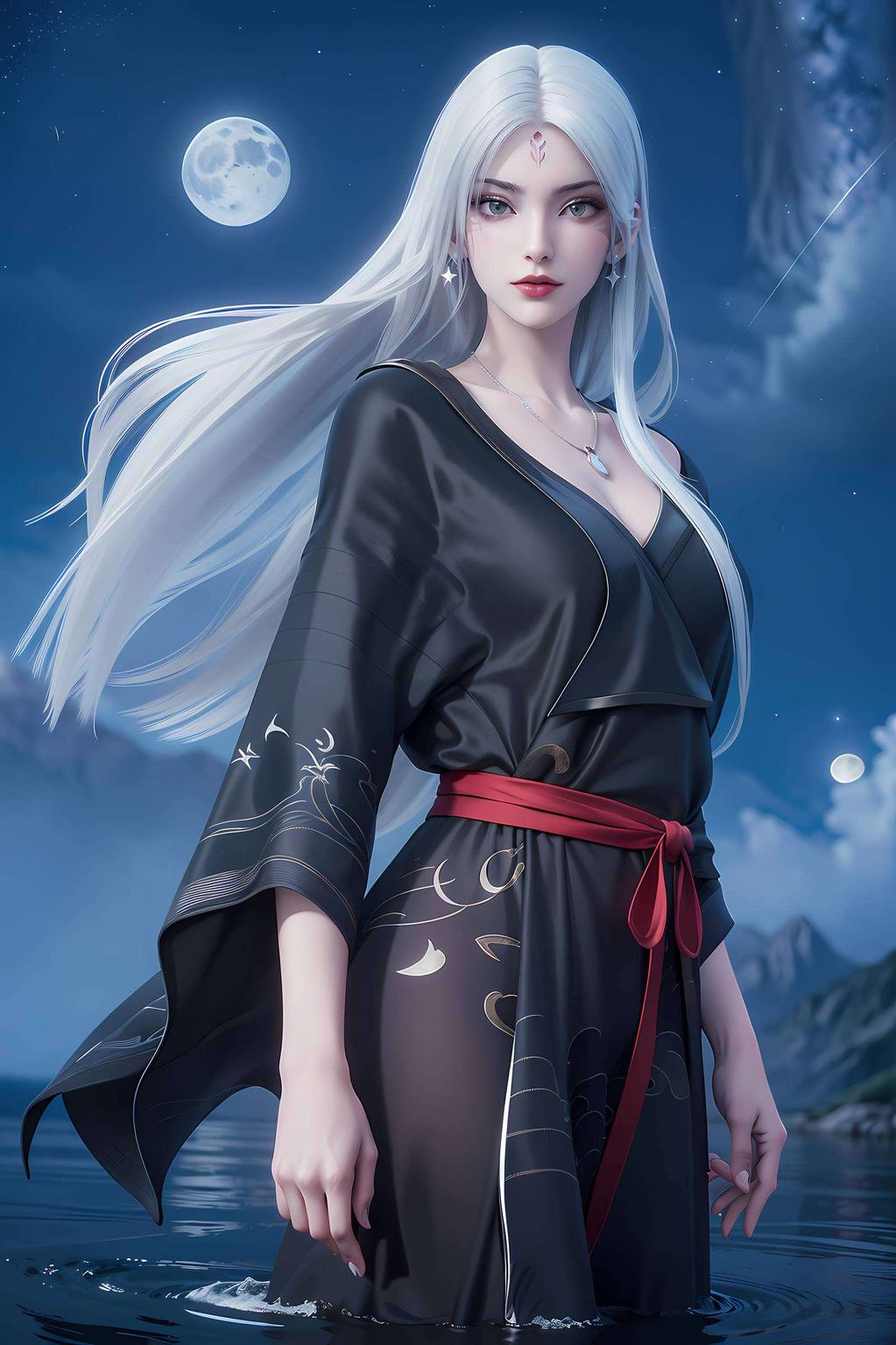 感受仙侠之美小白翩翩舞动