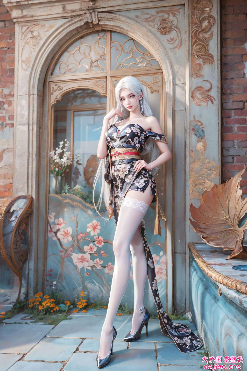 带你领略古典仙侠之美捕捉国漫美女小白灵动瞬间