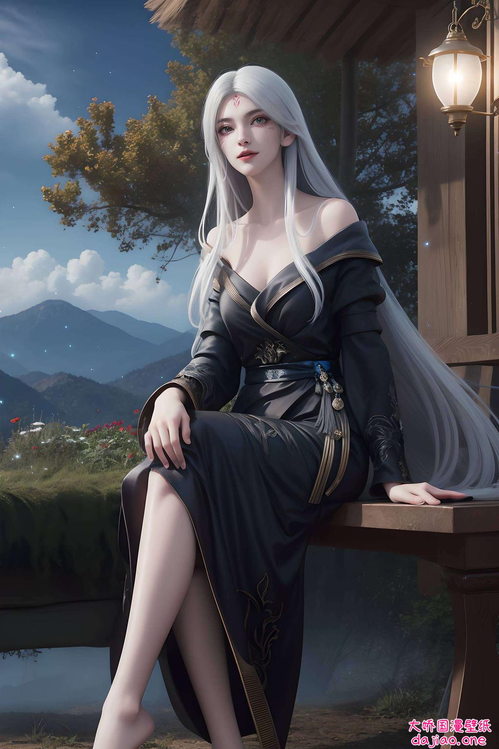 小白将她的唯美风华定格于每一帧