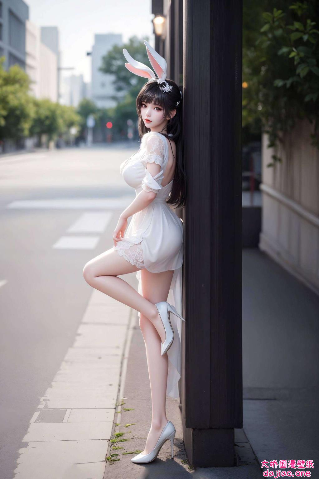为你的桌面带来独特的视觉享受展现了她深邃的眼神和迷人微笑