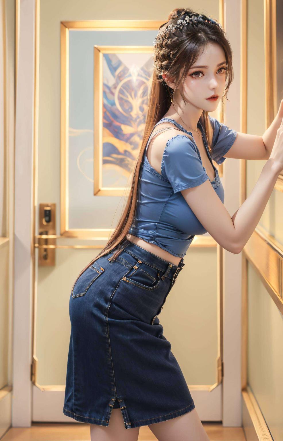 可爱版与美女版对比国漫女生的魅力一览无余！一张俏皮可爱