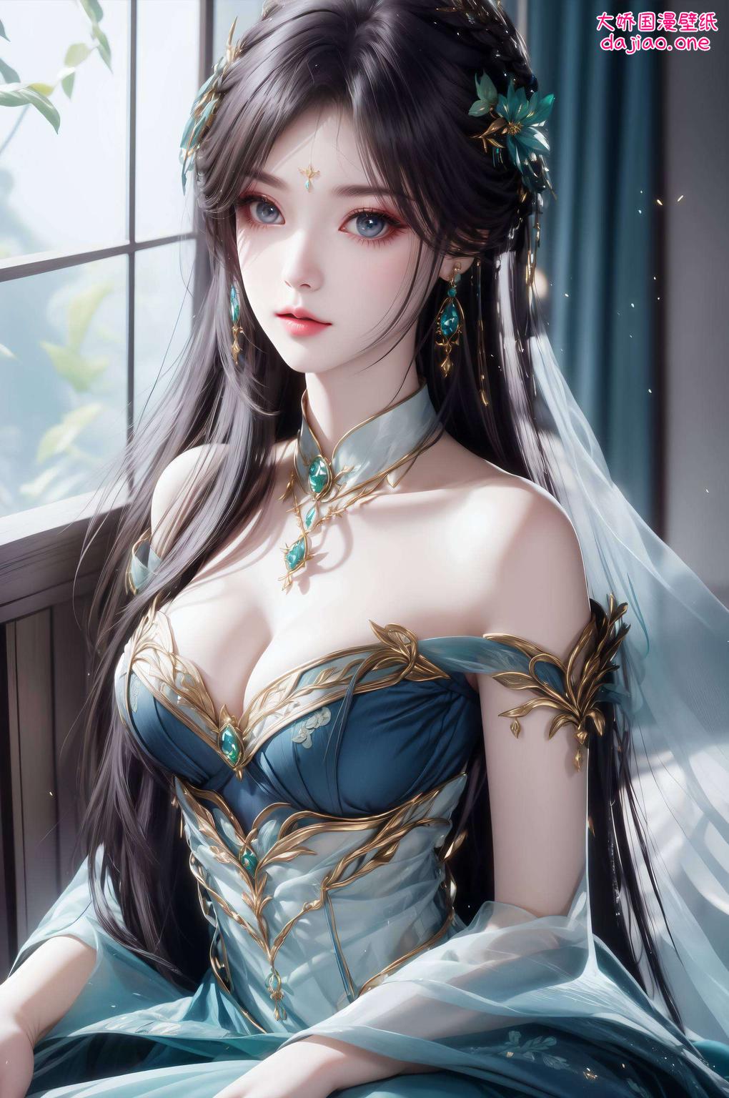 每一次滑动都是对她美丽的一次致敬这位国漫界的AI女神
