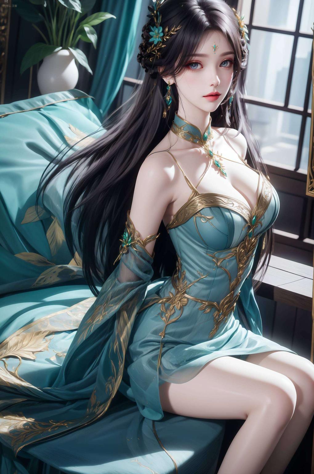 细腻描绘了她的每一个细节以其独特的气质和魅力