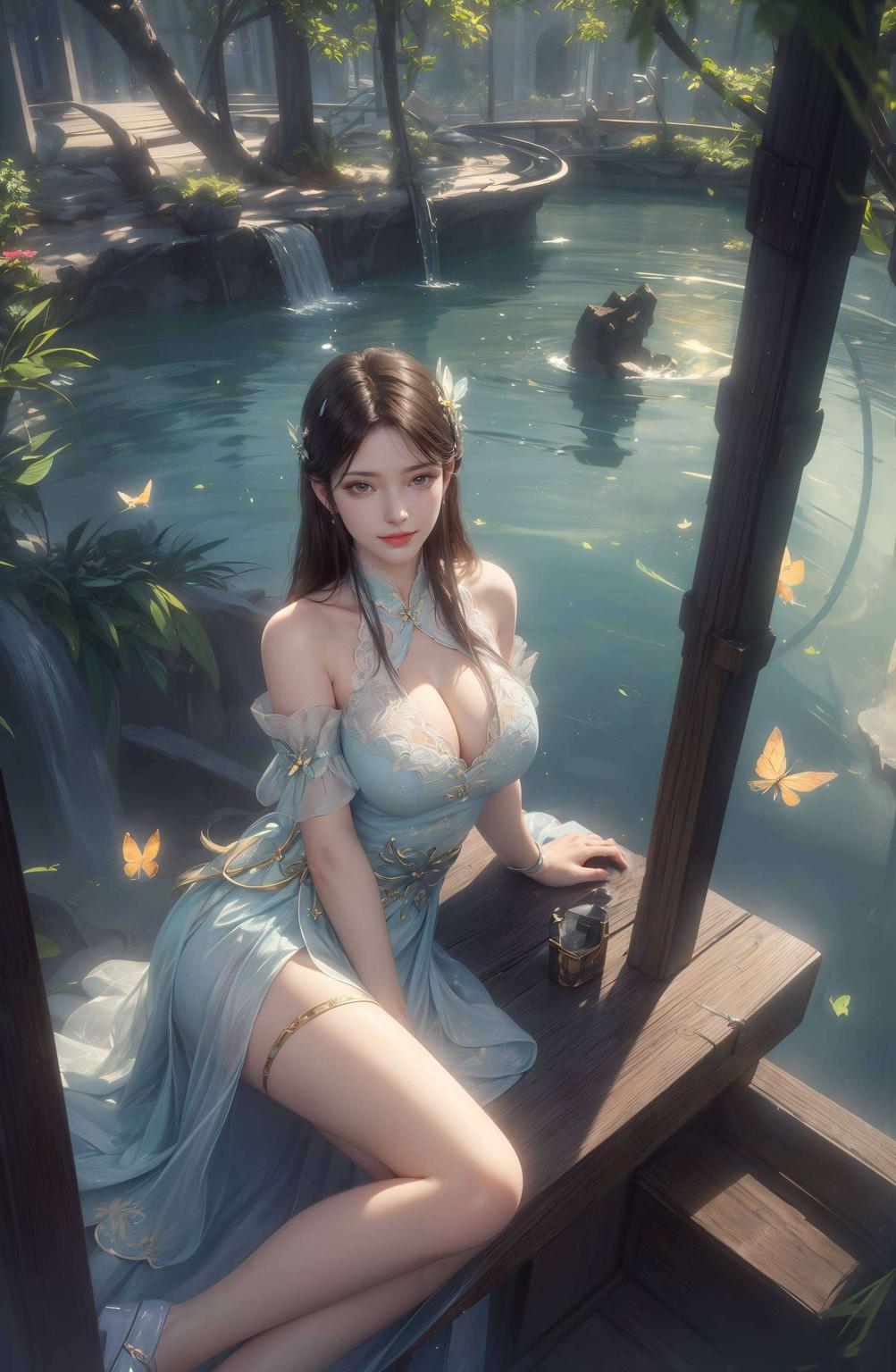 那抹倩影如画为你的手机带来无限二次元风情