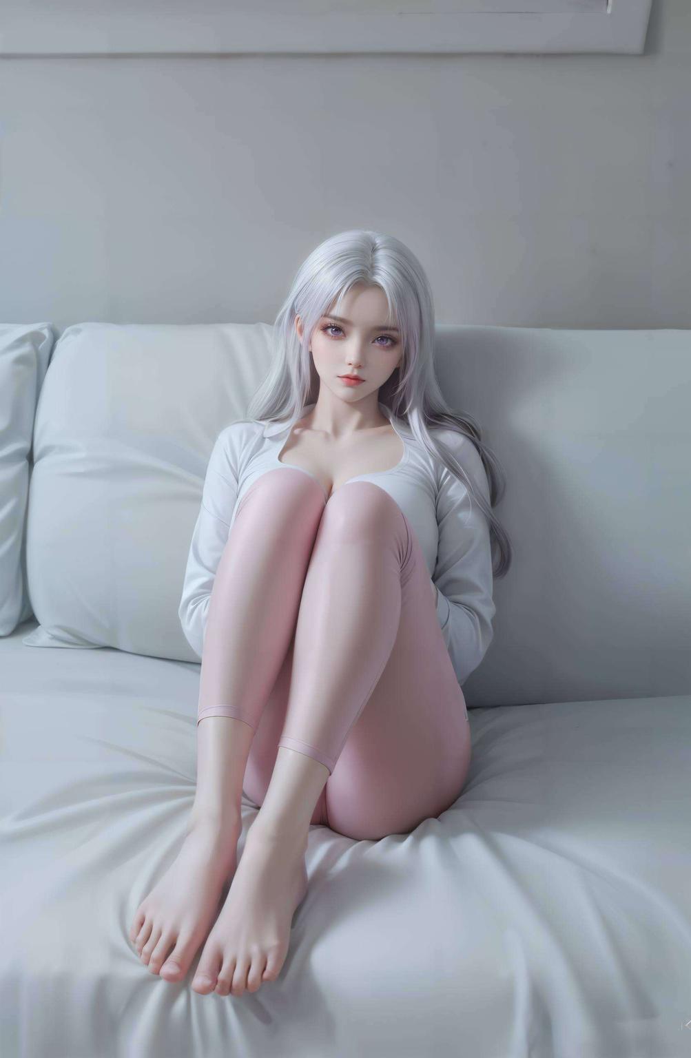 为你的桌面注入一抹清新仙气1080p单色国漫壁纸