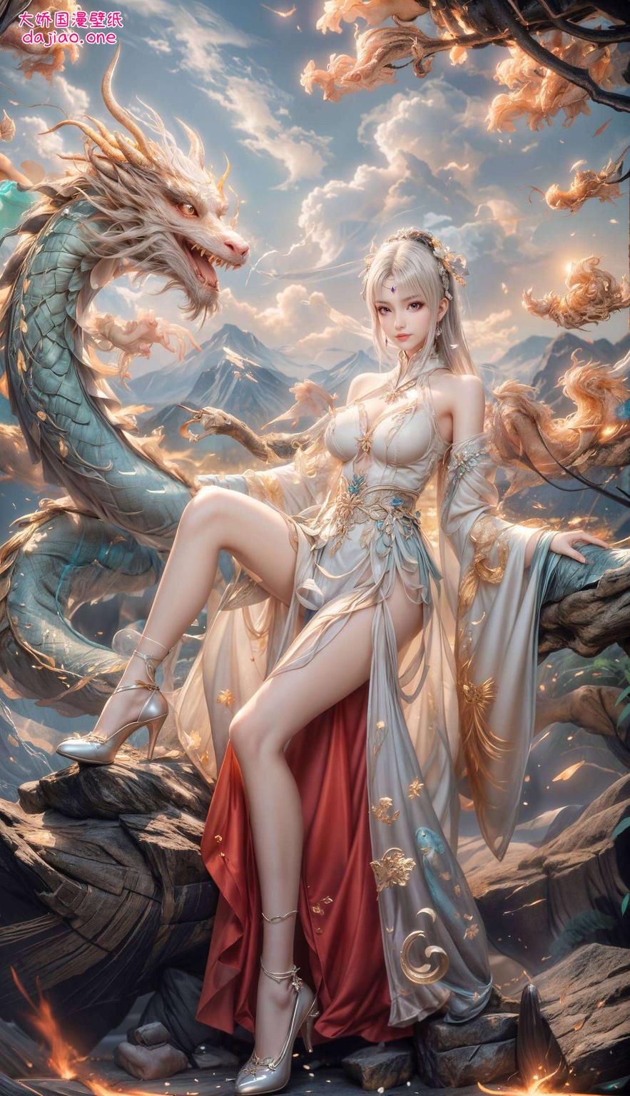 每一处细节都彰显着漫画师的精湛技艺融合自然风光与国风元素