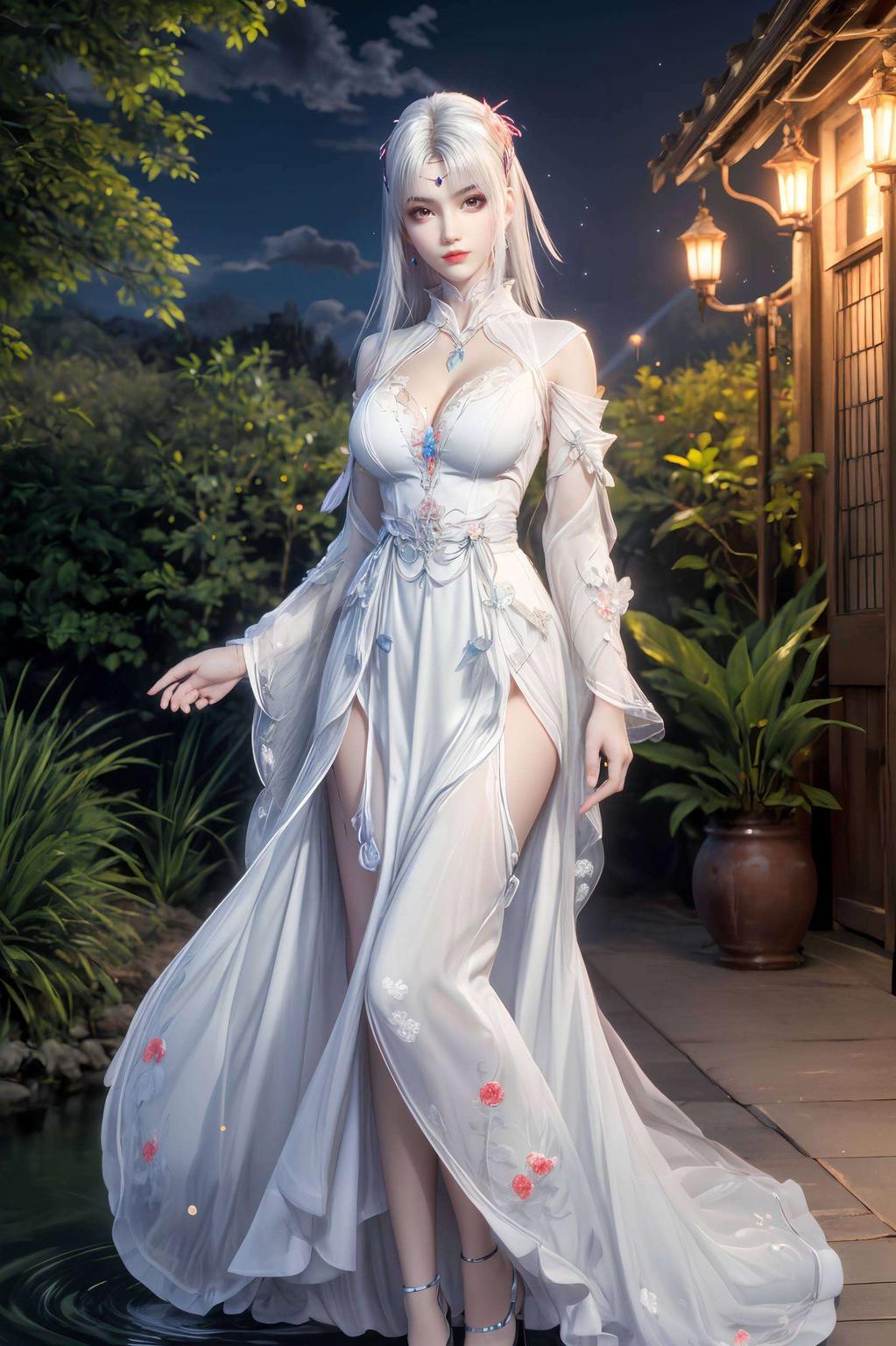 这款壁纸她们的身影在粉色基调的国漫世界里显得格外清晰