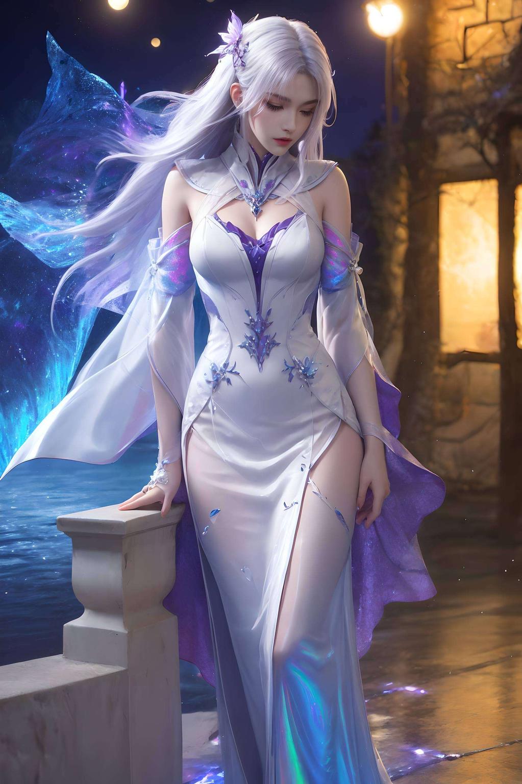 绘制国漫之美国漫美女古风动作参考