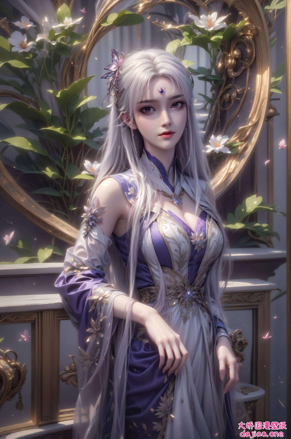 她都将是你桌面上的温馨陪伴细腻的线条