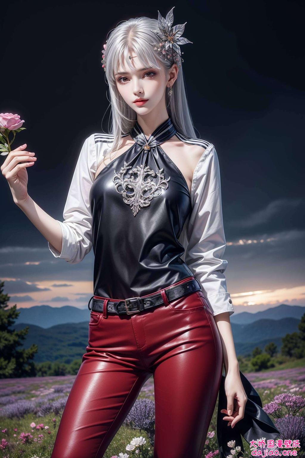 古风漫画壁纸尽显离别之美