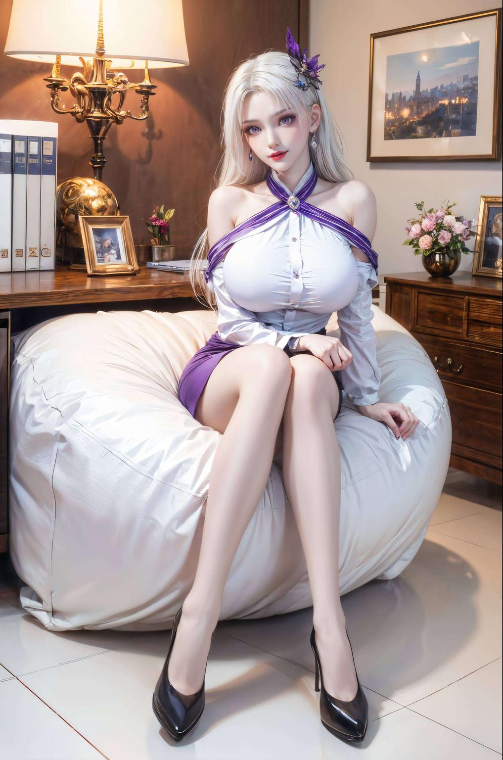 这款超好看国漫女主AI活力壁纸以小医仙的高清形象为主题