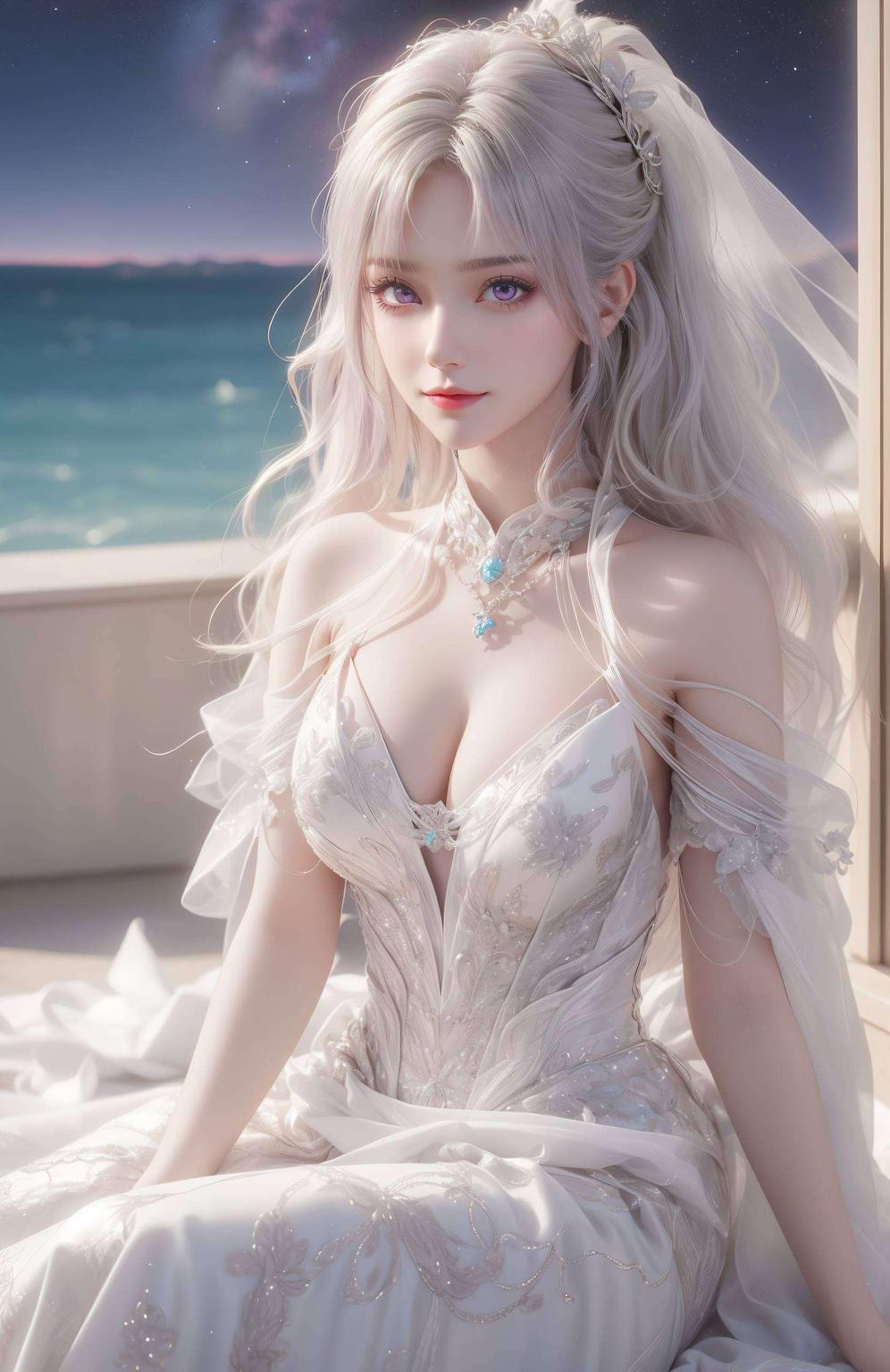 细腻描绘既展现了她的柔美气质