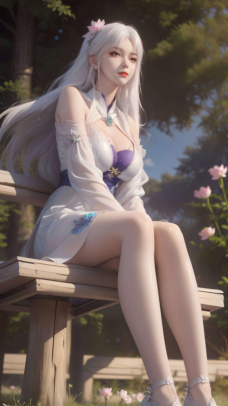 置于电脑之上温婉可人