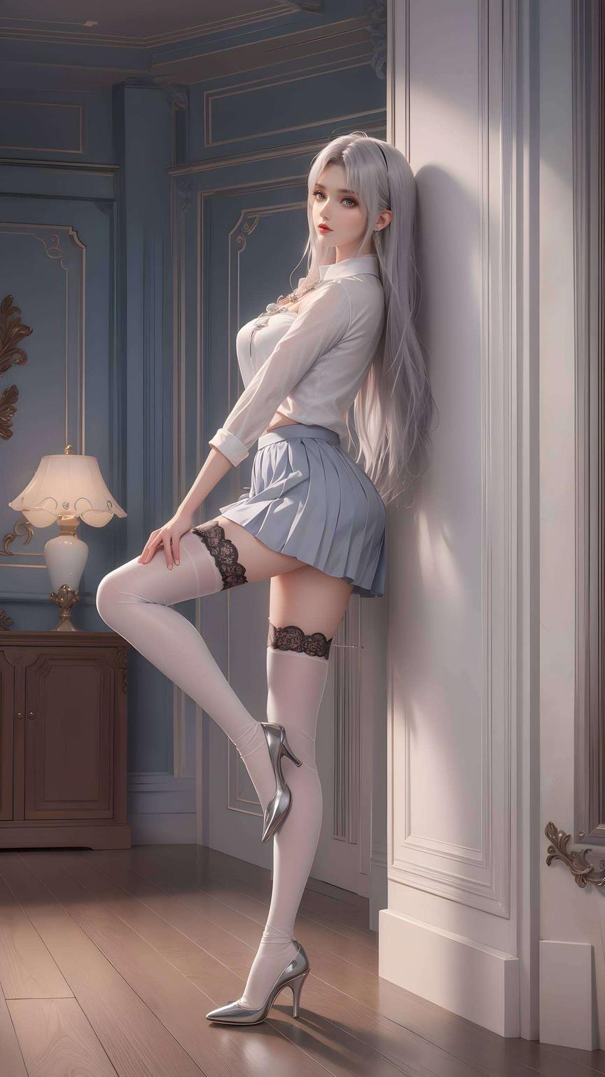 唯美画风细腻笔触