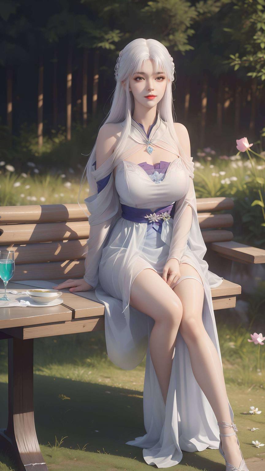 将奇幻元素与艺术气息完美融合画面中