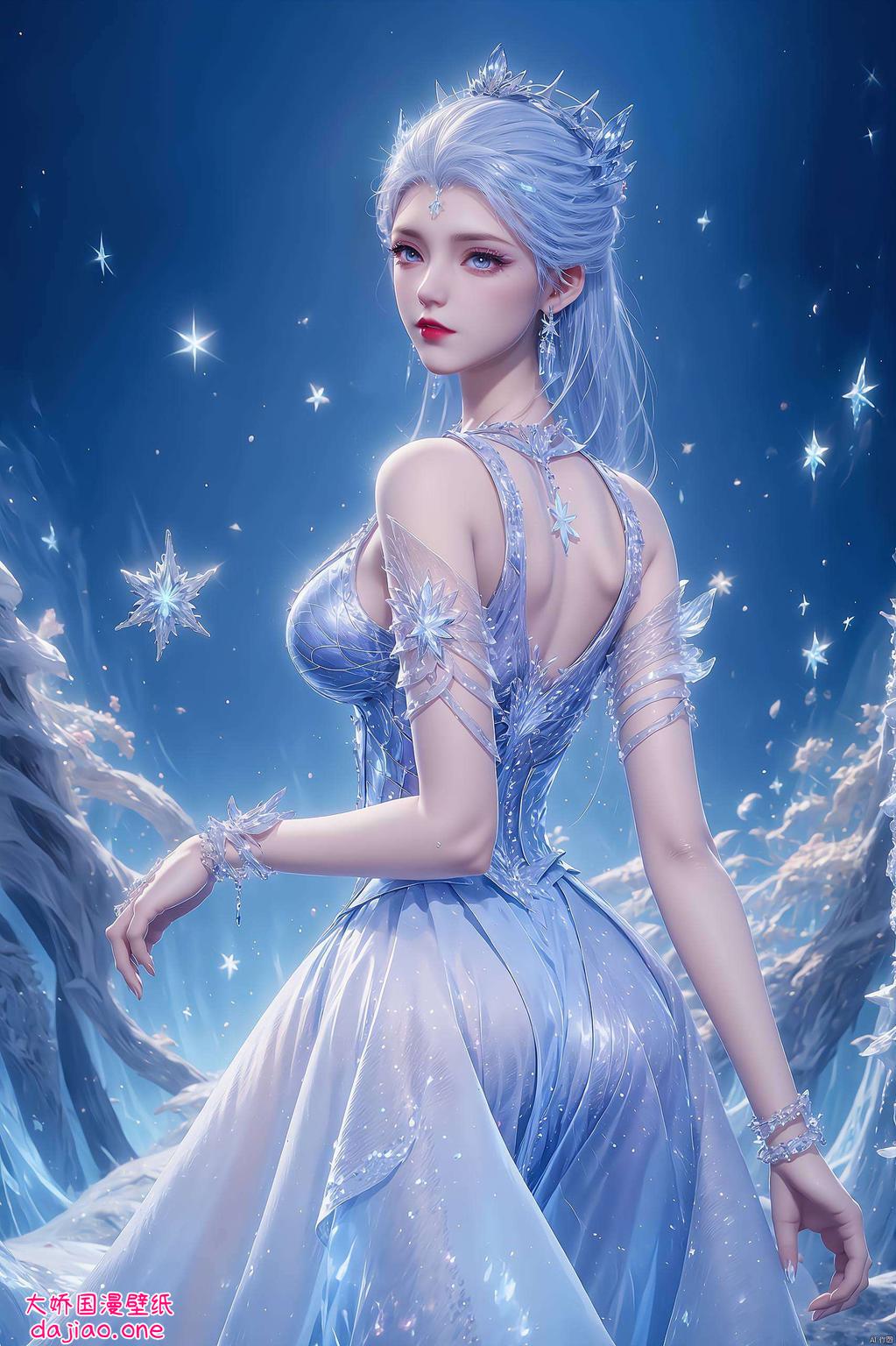 为你带来一场视觉盛宴高清无水印的绝世唐门雪女动态壁纸