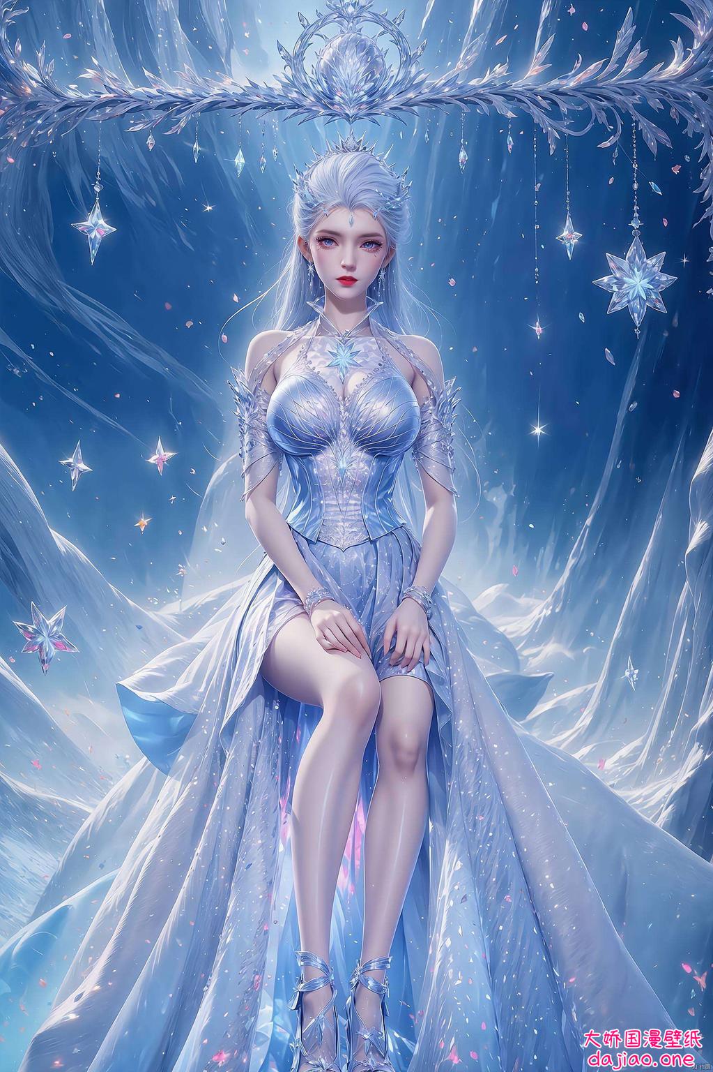 令人陶醉这款AI绘画人物微笑素材