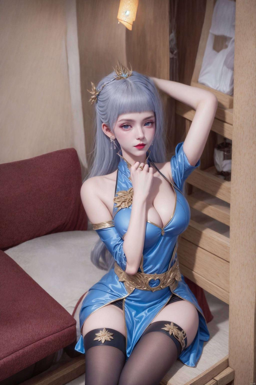 雪女翩翩起舞美不胜收