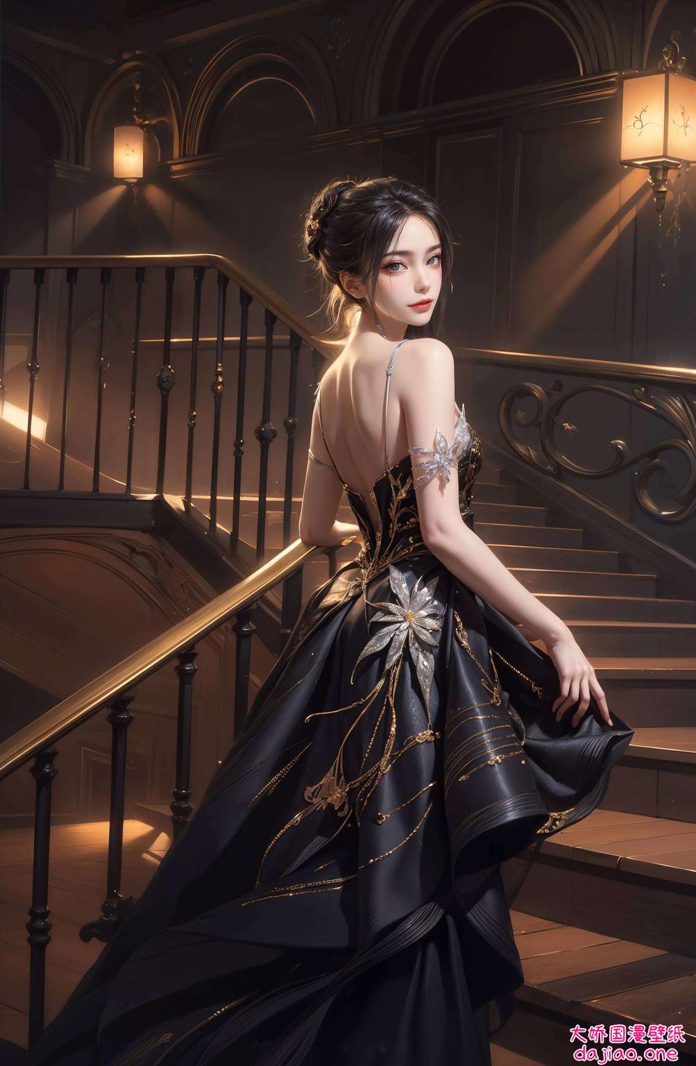 犹如置身花海中的焰灵姬将她的灵动身姿与艳丽花卉巧妙融合