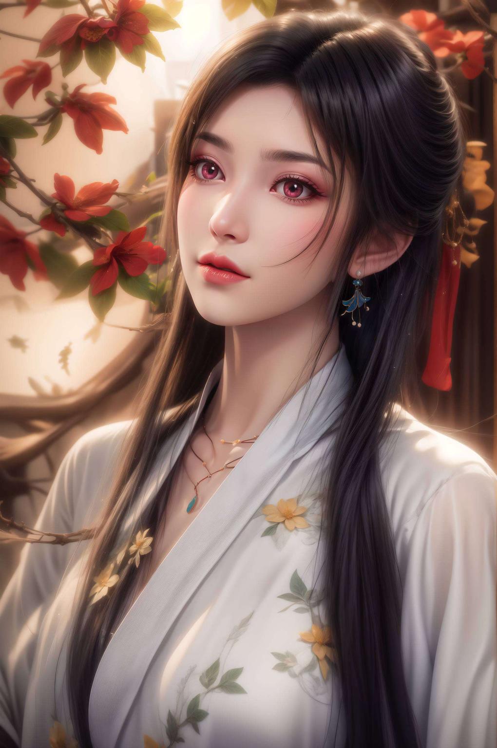 她的眼神深邃高清大图