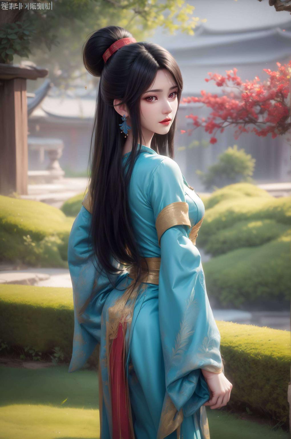 国漫之美尽收眼底展现了她静谧优雅的美