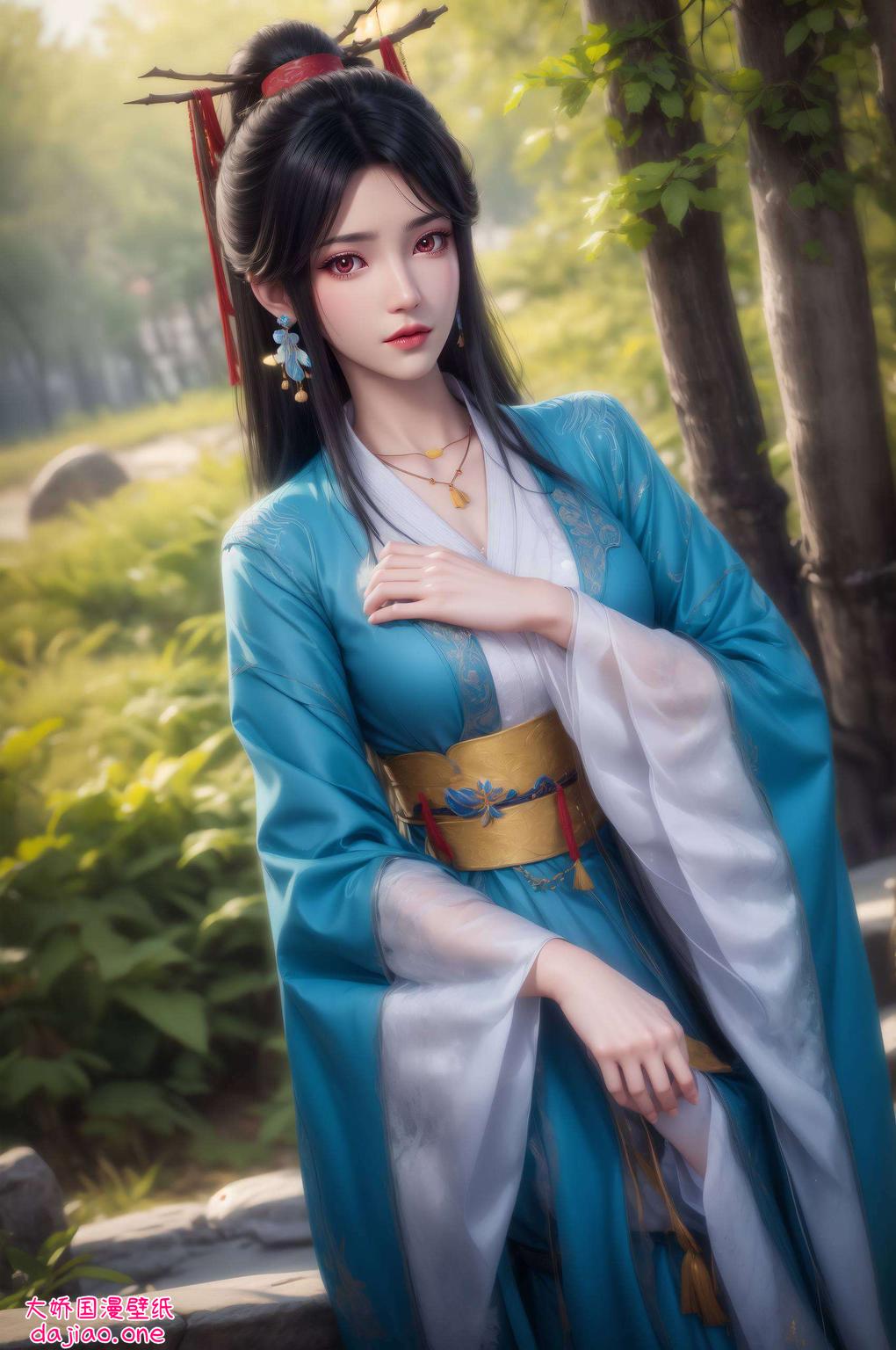 邂逅国漫佳丽这款以元尊夭夭为主角的4k超清壁纸