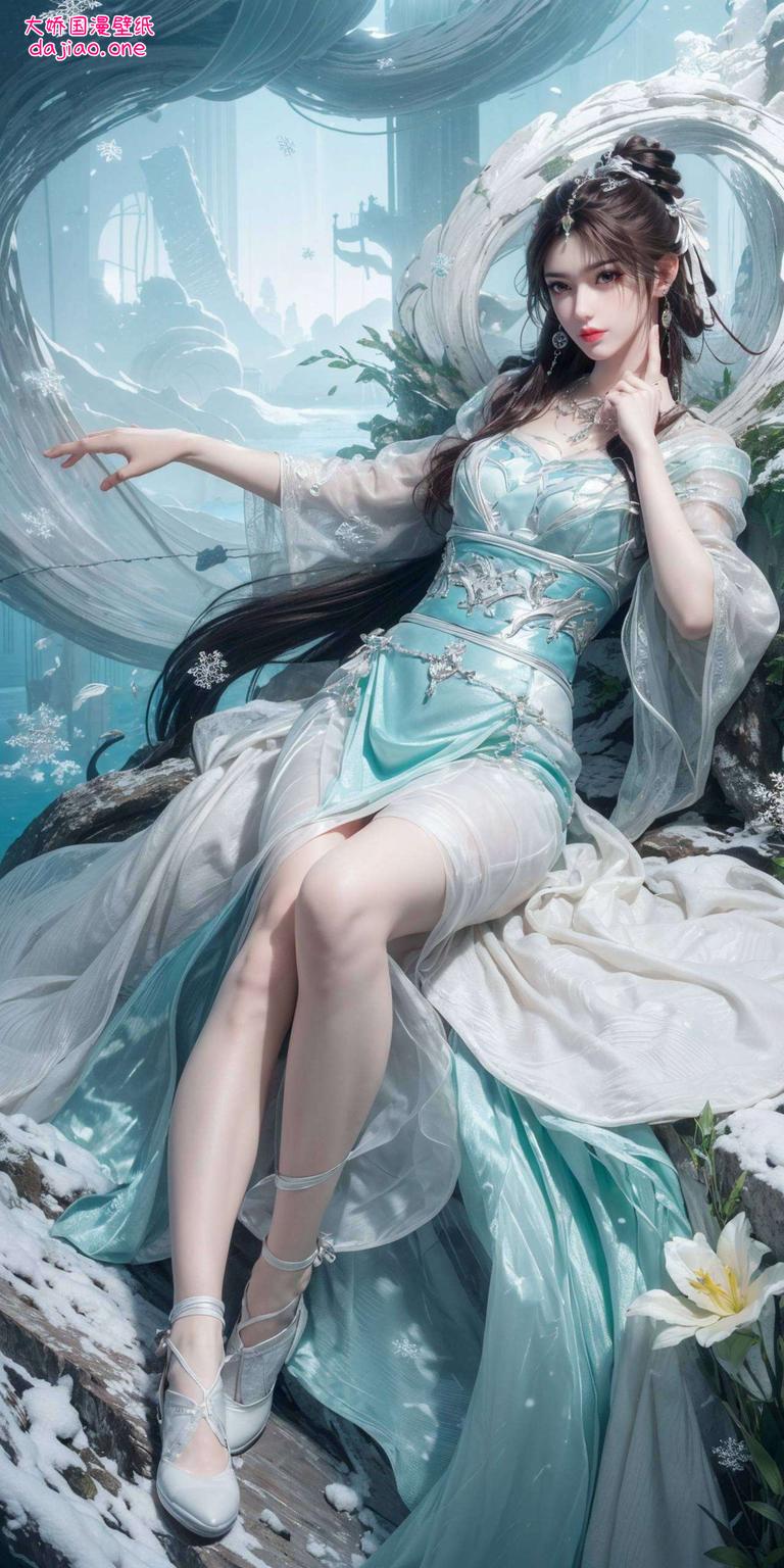 探索极致美感的叶倾仙她的壁纸如同艺术品般细腻动人