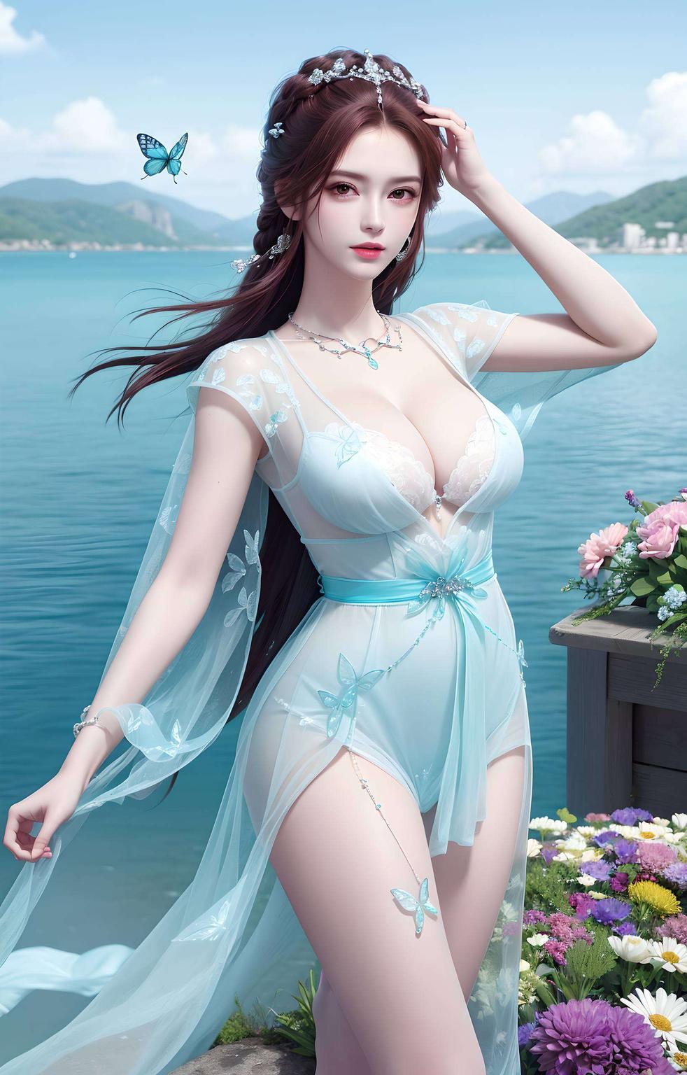 她翩翩起舞细腻描绘