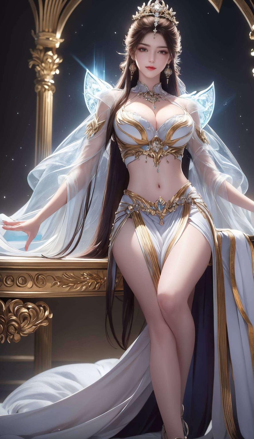 护眼又养眼叶倾仙壁纸真人AI素材